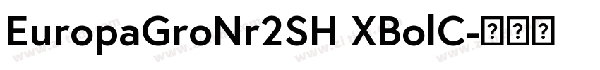 EuropaGroNr2SH XBolC字体转换